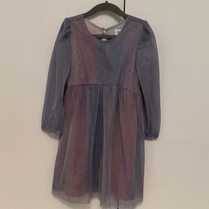 Isobella & Chloe Shimmering Purple Kids Dress